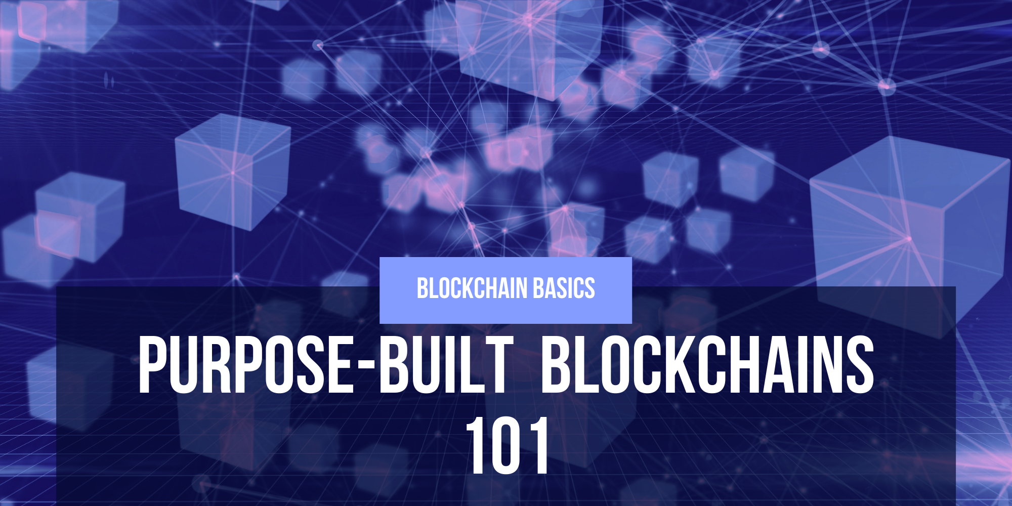 A Guide to Purpose-Built Blockchains