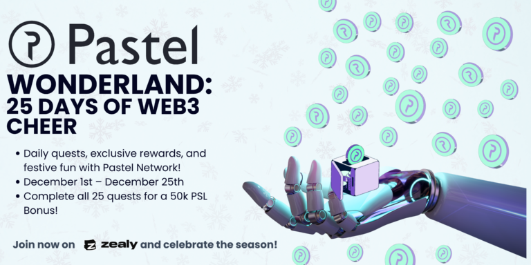 🧑‍🎄Pastel Network’s Holiday Advent Calendar 🎁